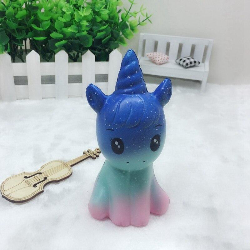 Balle Anti-Stress Squishy Licorne Galaxy
