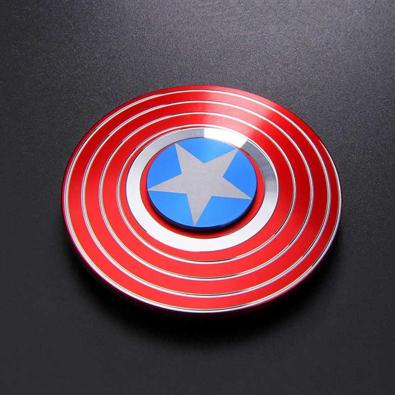 Hand Spinner Captain America : L'Expérience Anti-Stress Super-Héros Ultime!