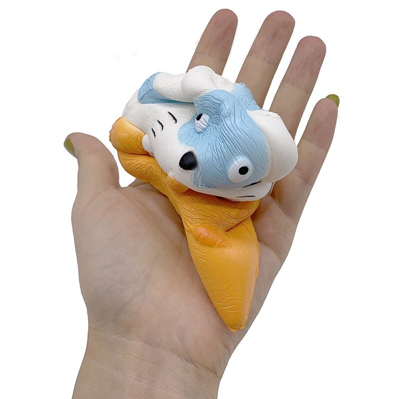 Balle Anti-Stress Squishy Cornet - Détente et Relaxation Assurées