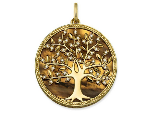 Collier Arbre de Vie Médaille d'Or