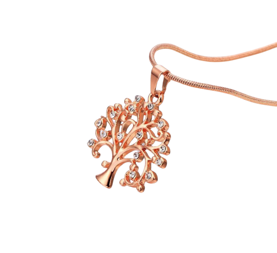 Collier Arbre de Vie Doré - Bijou Élégant et Spirituel