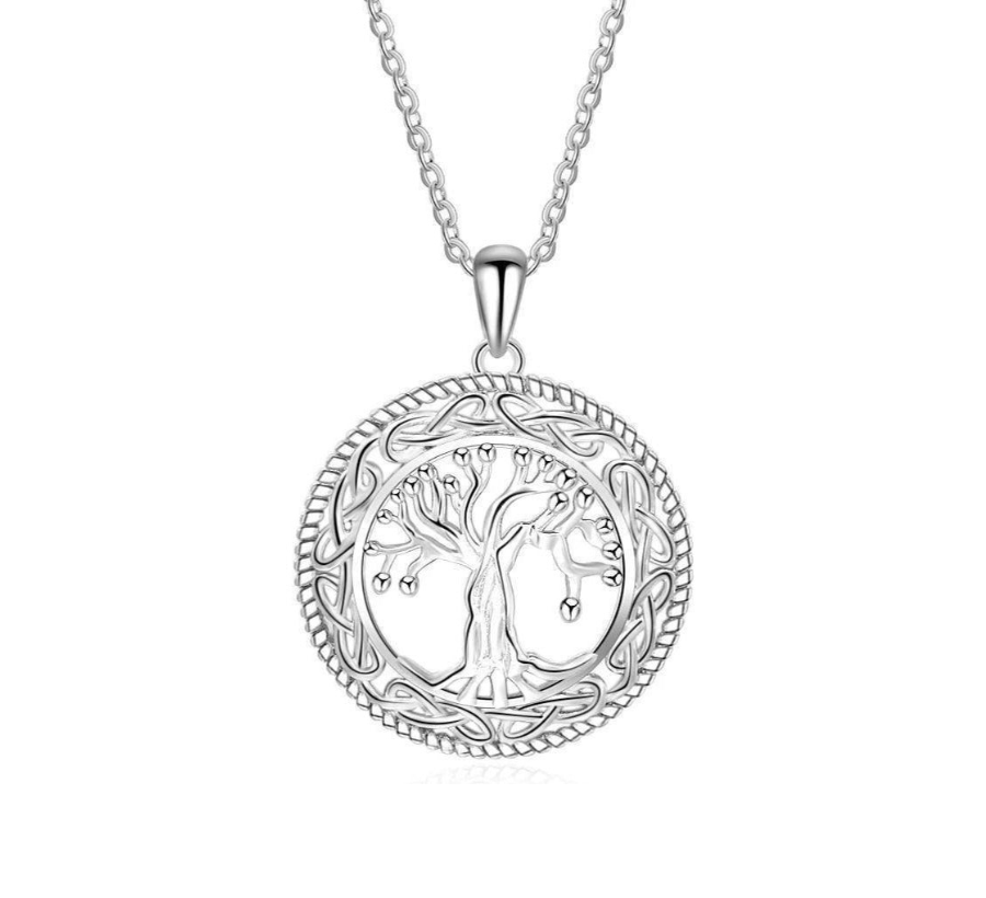 Pendentif Arbre de Vie Celtique : Élegance Mythique, Énergie Positive Assurée