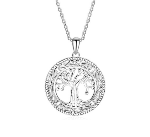 Pendentif Arbre de Vie Celtique : Élegance Mythique, Énergie Positive Assurée