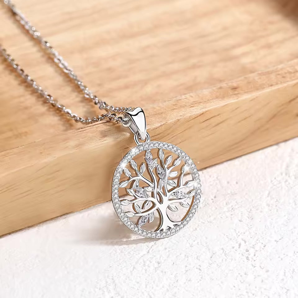 Collier Arbre de Vie – Élégance & Sérénité en Argent