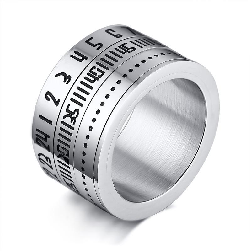 Bague Anti-Stress Anneau Calendrier
