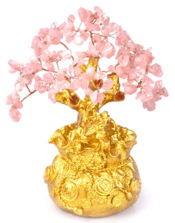 Arbre de Vie Quartz Rose Feng Shui