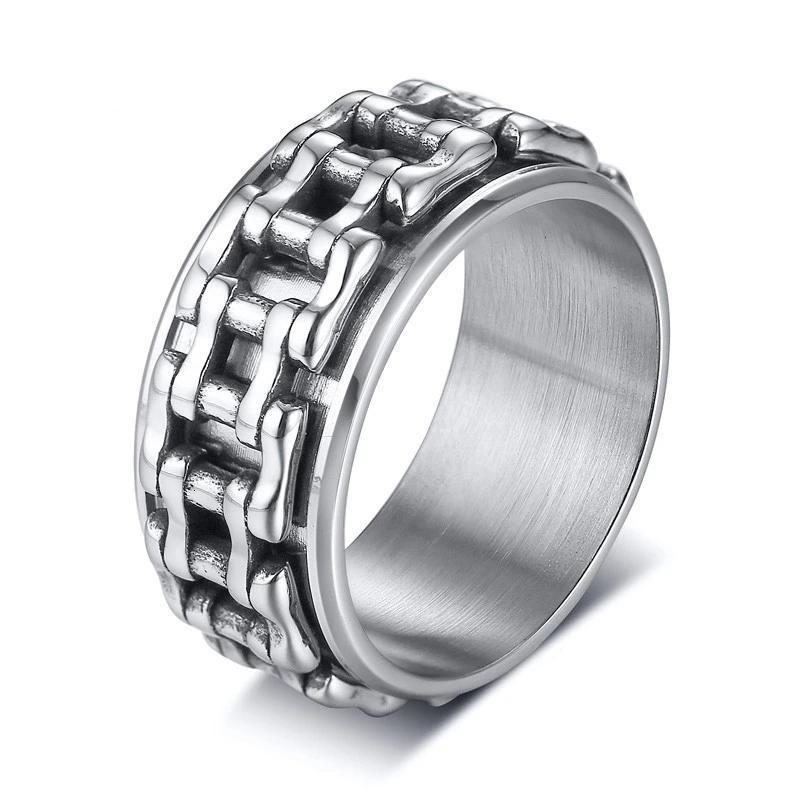 Bague Anti-Stress Anneau Tournant