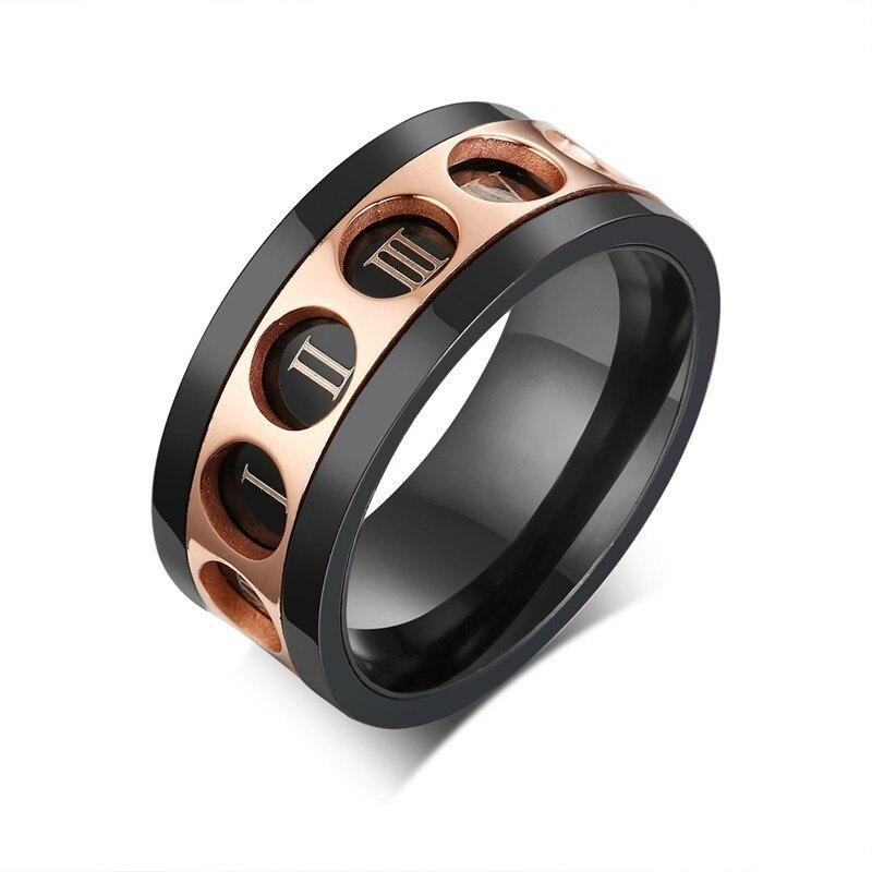 Bague Anti-Stress Chiffre Romain Élégance et Sérénité