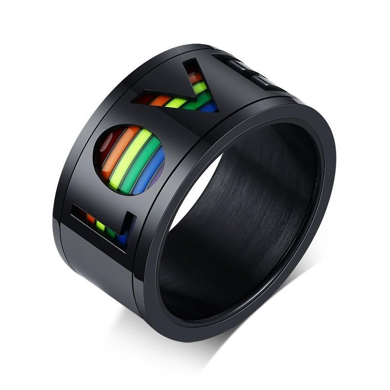 Bague Anti-Stress Love : Élégance Apaisante pour Moments Tranquilles