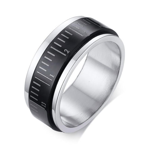 Bague Anti-Stress Mètre : Soulagement Élégant et Mesure Précise