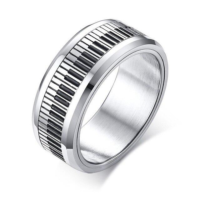 Bague Anti-Stress Piano : Équilibre et Élégance au Bout des Doigts