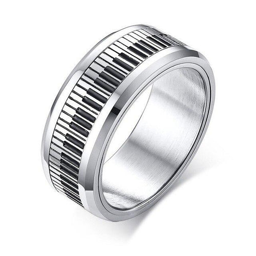 Bague Anti-Stress Piano : Équilibre et Élégance au Bout des Doigts