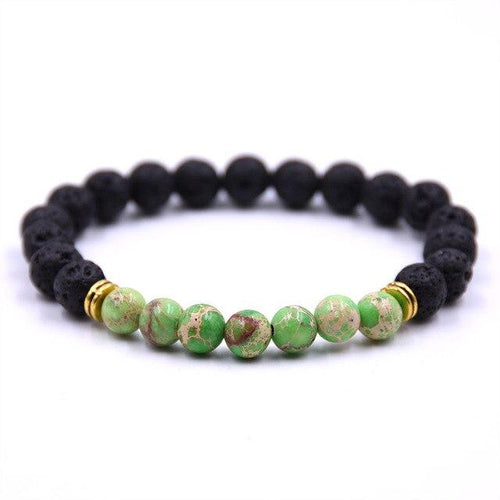 Harmonisez Votre Énergie : Bracelet Anti-Stress Chakra Anahata Vert Émeraude