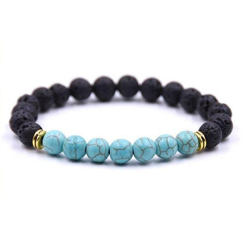 Bracelet Anti-Stress Chakra Turquoise : Équilibre et Sérénité au Poignet