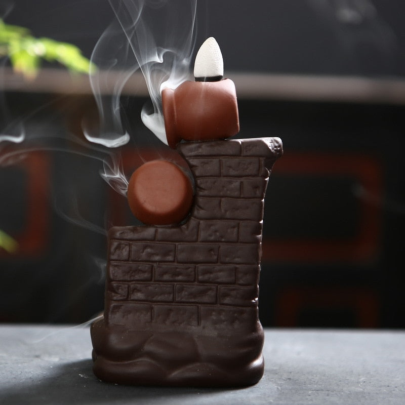Porte Encens Poterie : Élégance Artisanal pour Ambiance Zen et Relaxante