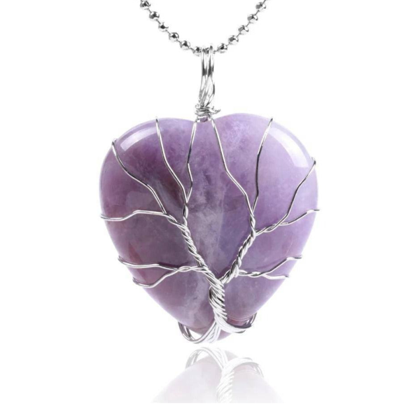 Collier Arbre de Vie 'Amour' : Élégance Symbolique, Énergie Positive