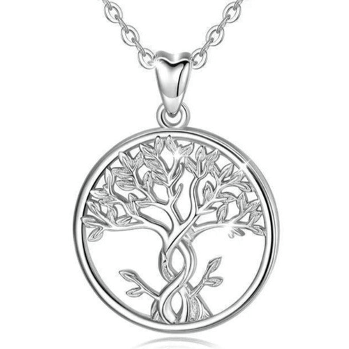 Pendentif Arbre de Vie Celtique en Argent Massif