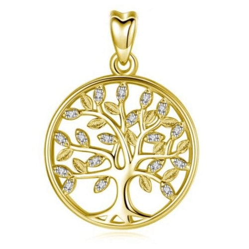 Collier Arbre de Vie Or raffiné