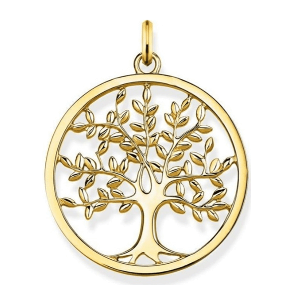 Collier Arbre de Vie Luxueux en Plaqué Or