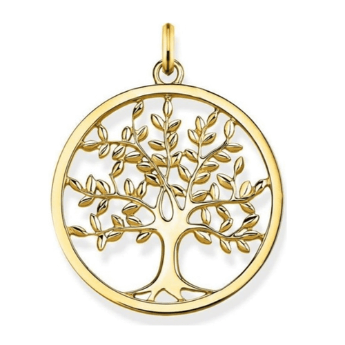 Collier Arbre de Vie Luxueux en Plaqué Or