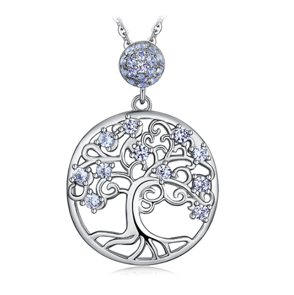Collier Arbre de Vie Prestige - Bijou Fantaisie Élégant et Féminin
