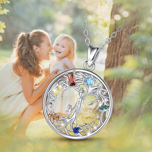 Collier Arbre de Vie Argent Massif - Élégance et Harmonie Féminine