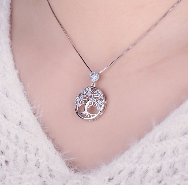 Collier Arbre de Vie Prestige - Bijou Fantaisie Élégant et Féminin