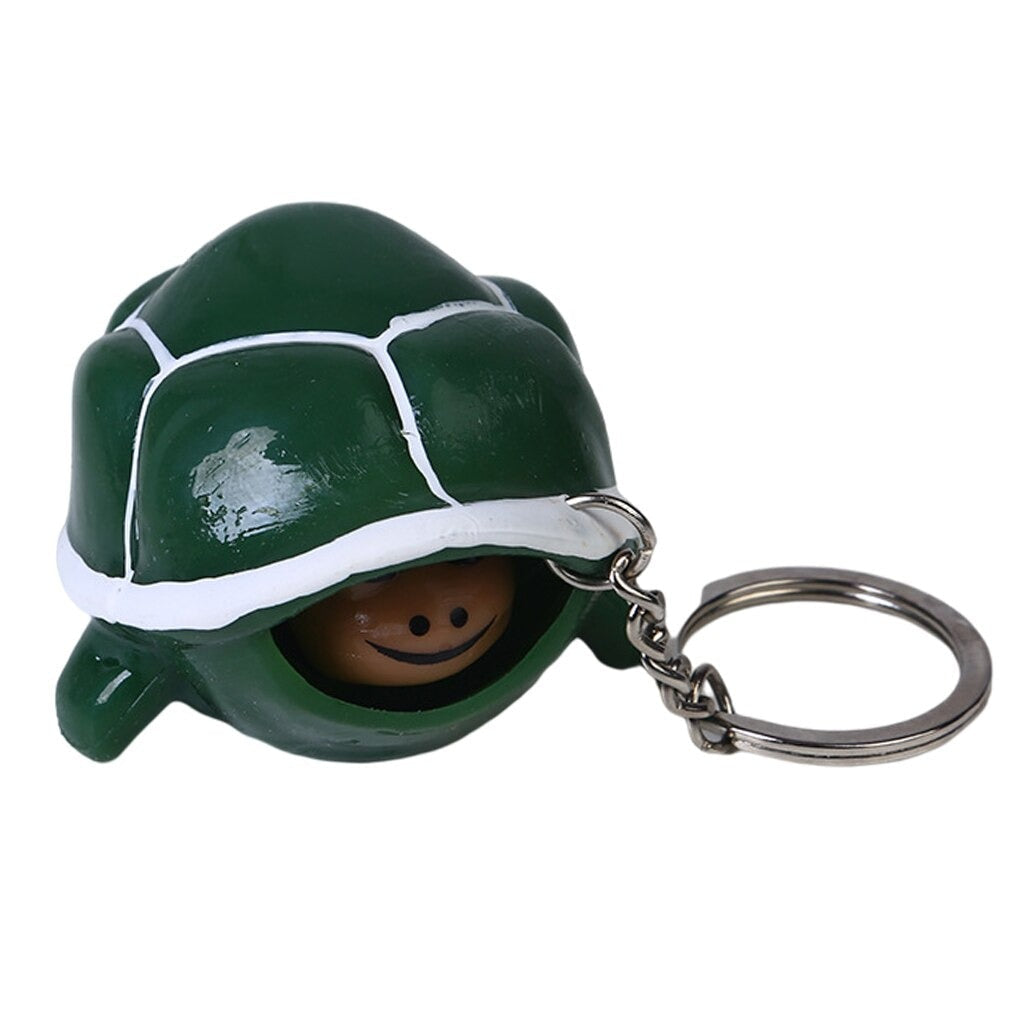 Porte-Clé Tortue Anti-Stress Relaxant