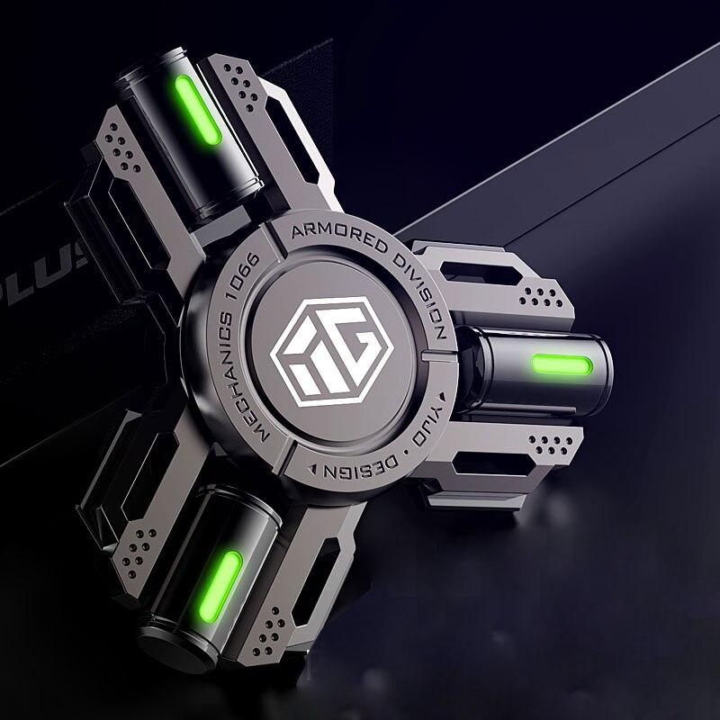 Hand Spinner Lumineux Avec Pile - Éclairez votre Stress avec Style Électrisant!