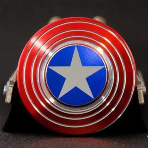 Hand Spinner Captain America : L'Expérience Anti-Stress Super-Héros Ultime!