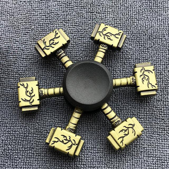 Hand Spinner Thor : Évasion Divine, Calme Assuré, Concentration Optimisée