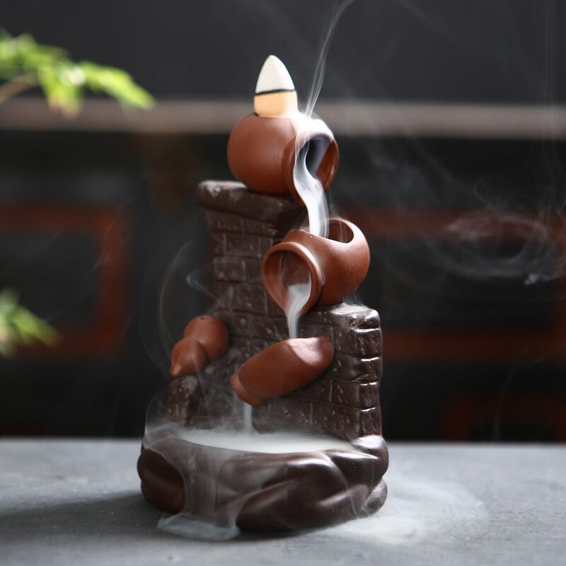 Porte Encens Poterie : Élégance Artisanal pour Ambiance Zen et Relaxante