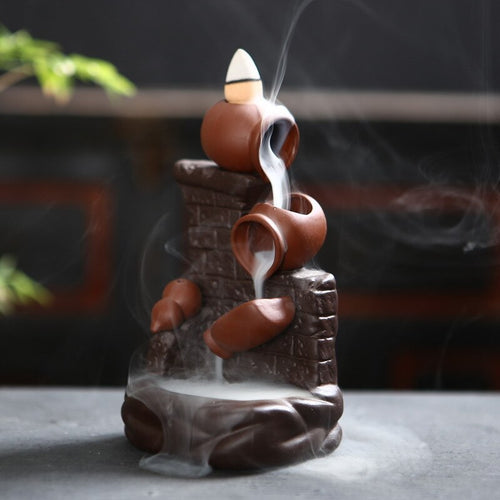 Porte Encens Poterie : Élégance Artisanal pour Ambiance Zen et Relaxante