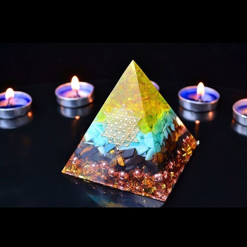 Orgonite d'Attraction de l'Argent - Puissant Outil Énergétique