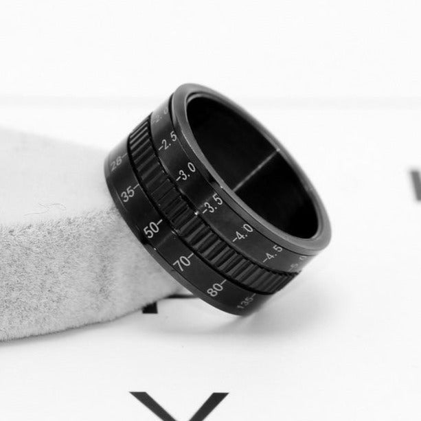 Bague Anti-Stress Photo Élégante et Relaxante