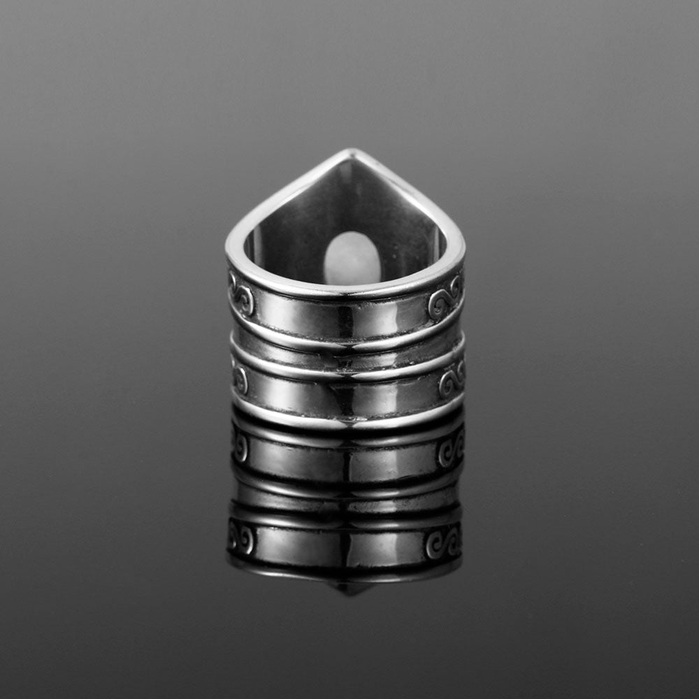 Bague Zen Pierre de Lune : Éclat Éthnique, Élégance Intemporelle