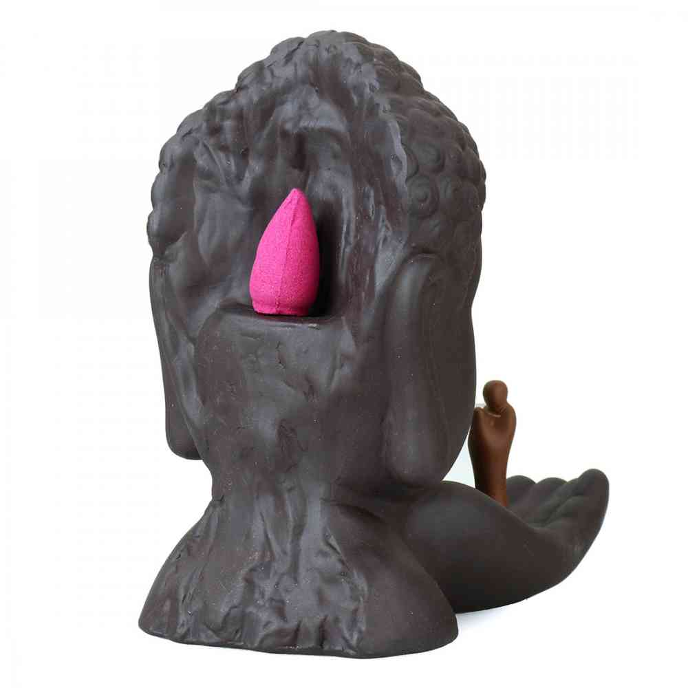 Porte Encens Tête de Bouddha Zen - Sérénité et Élégance