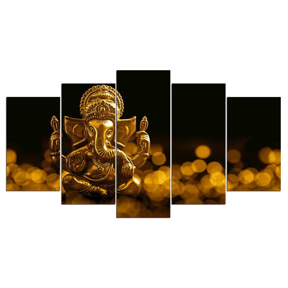 Tableau Zen Ganesh : Éveillez votre sérénité et spiritualité intérieure