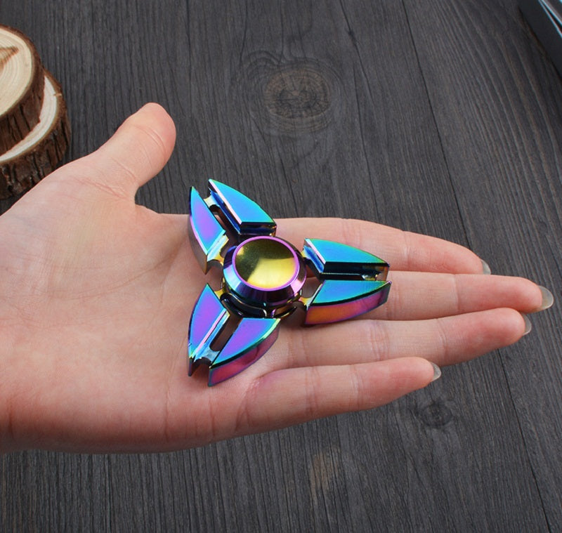 Hand Spinner Rainbow : Éclatez-vous avec style et couleurs vibrantes !