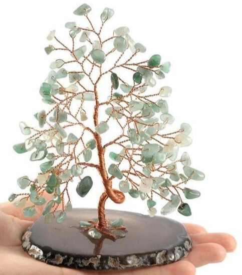 Arbre de Vie Aventurine Verte - Équilibre et Sérénité