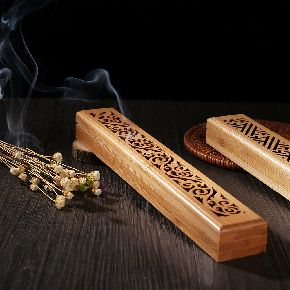 Porte Encens en Bois : Élégance Naturelle pour Ambiance Apaisante
