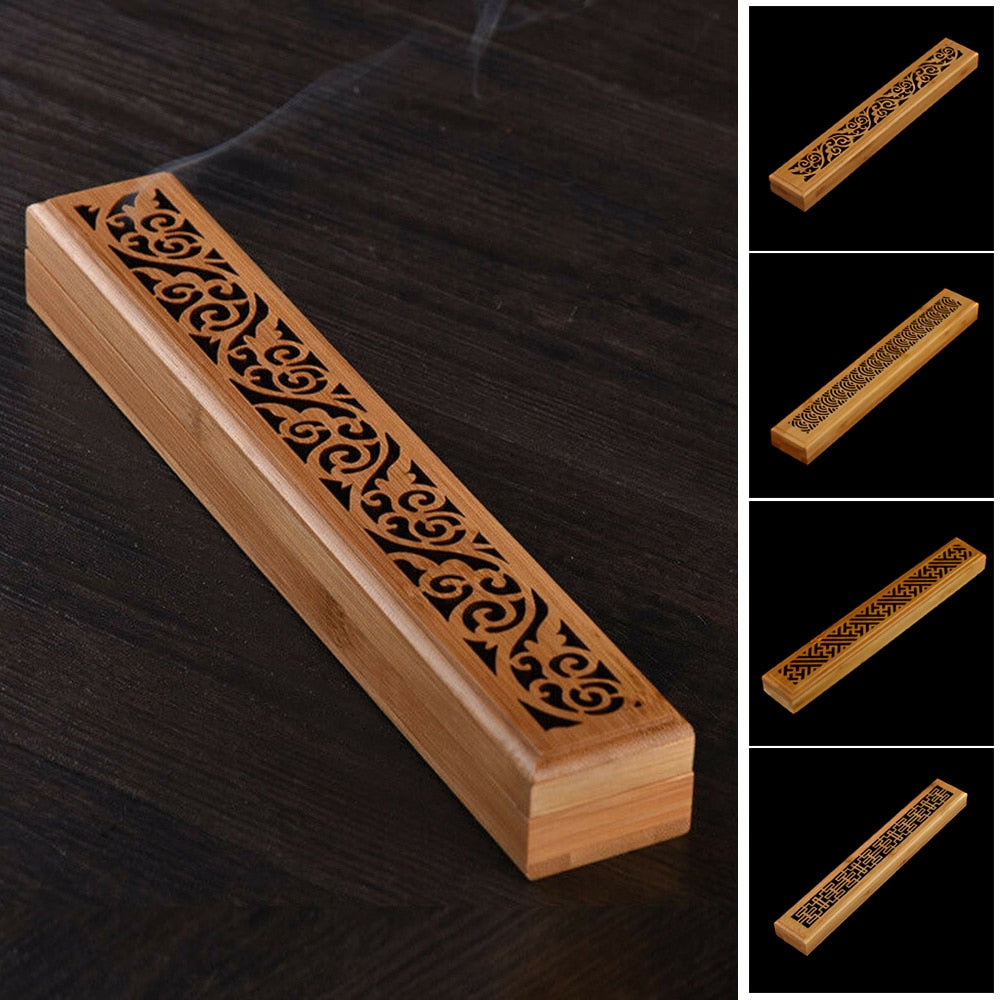 Porte Encens en Bois : Élégance Naturelle pour Ambiance Apaisante