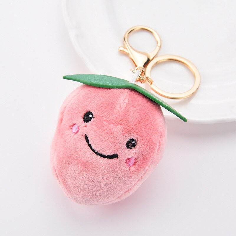 Porte Clé Anti-Stress Pêche : Relaxation Mignonne et Pratique