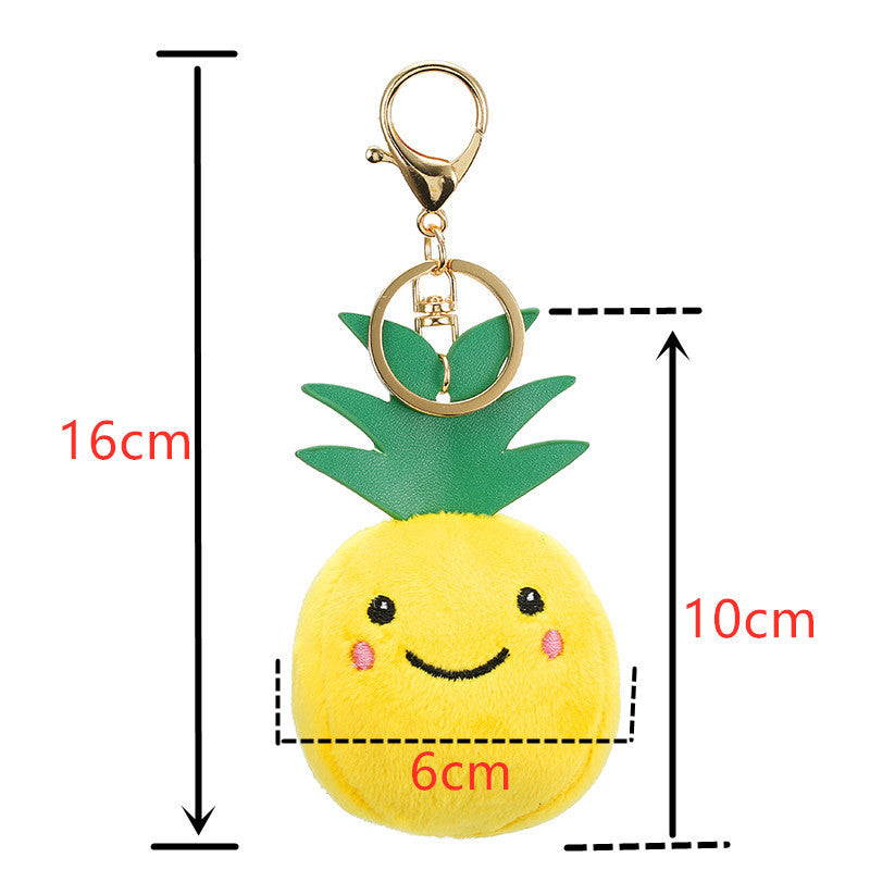 Porte-clé Ananas Anti-Stress