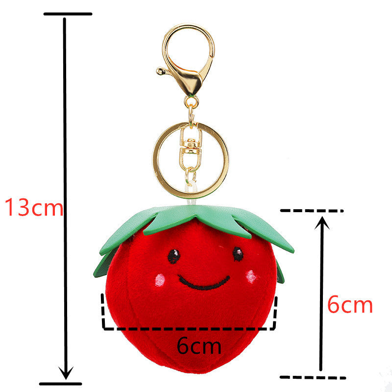 Porte Clé Anti-Stress Fraise