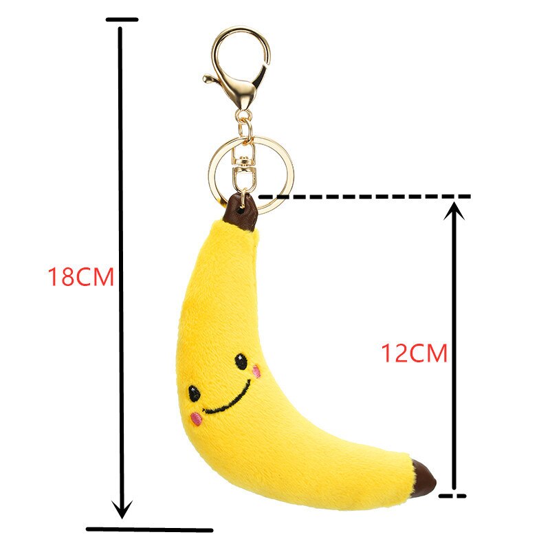 Porte Clé Banane Anti-Stress