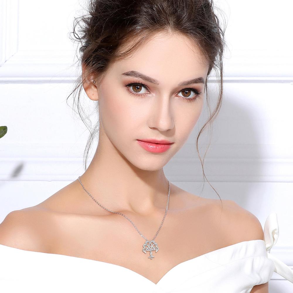 Collier Arbre de Vie Triquetra Argent Massif