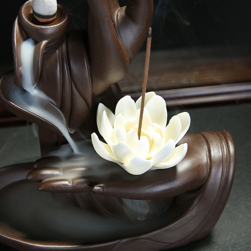 Porte Encens Fleur de Lotus : Équilibre Zen et Élégance Intemporelle