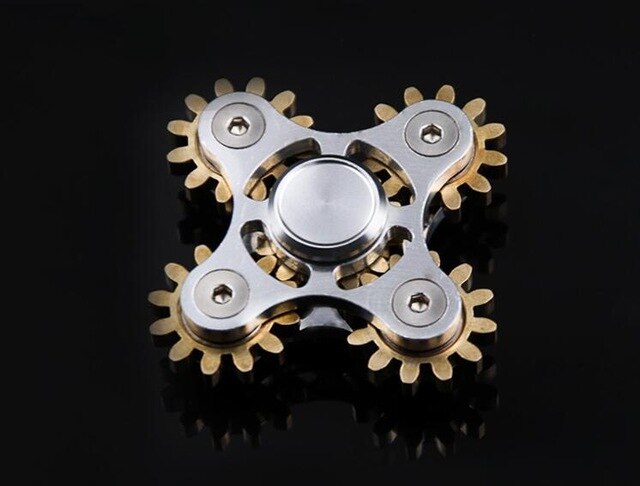 Jouet Anti-Stress Hand Spinner Métal