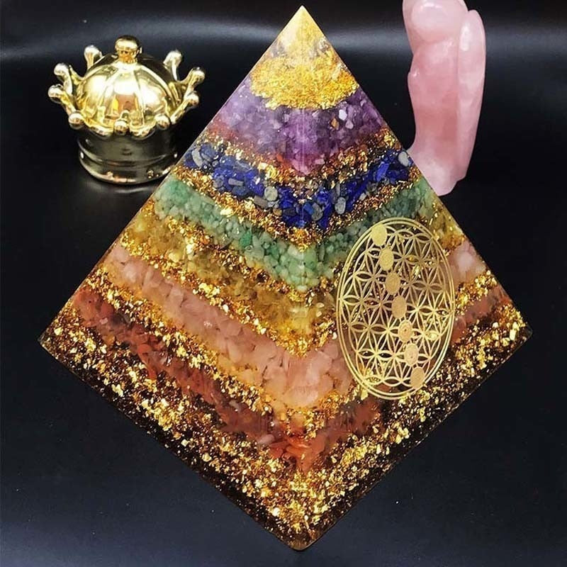 Orgonite 7 Chakras Equilibrante et Energisante